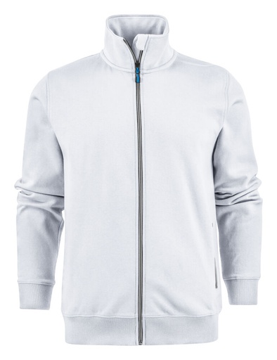 [TXT-2262054-100] Printer Essentials Javelin RSX Sweater Volledige Rits Heren Wit