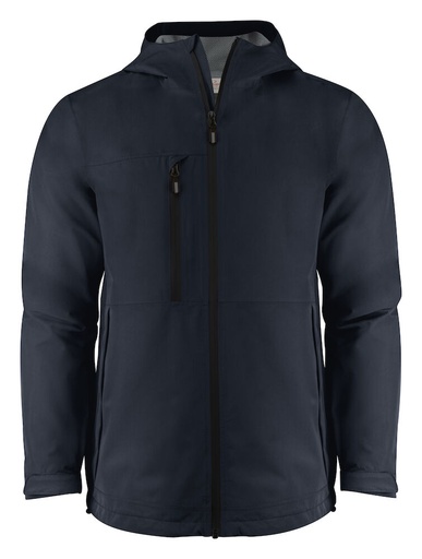[TXT-2261067-616] Printer Essentials Hiker Shell Jas Heren Donker Marine
