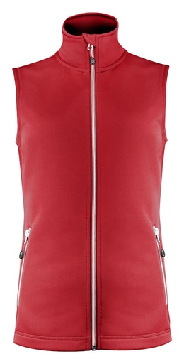 Printer RED Powerslide  Bodywarmer Dames Rood