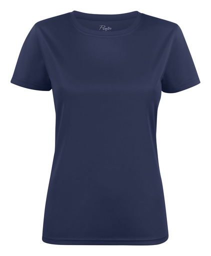 [TXT-2264026-600] Printer RED Run T-Shirt Dames Marine