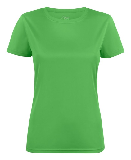 [TXT-2264026-730] Printer RED Run T-Shirt Dames Limoen