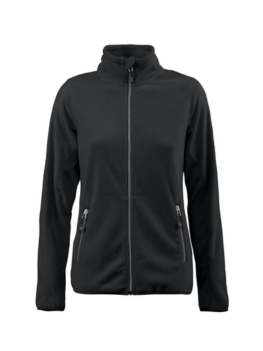[TXT-2261509-900] Printer RED Twohand  Fleece Jas Dames Zwart