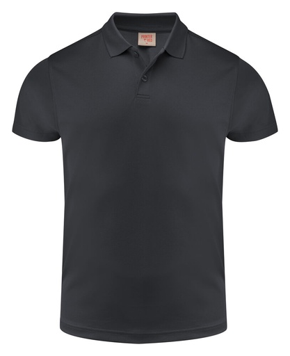 [TXT-2265028-900] Printer RED Smash Polo Heren Zwart