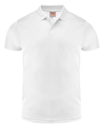 [TXT-2265028-100] Printer RED Smash Polo Heren Wit