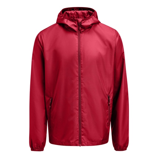 [TXT-2261079-400] Printer Red Grab  Windbreaker Heren Rood