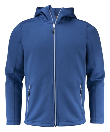 [TXT-2262056-534] Printer RED Layback Hoodie Heren Helder Blauw