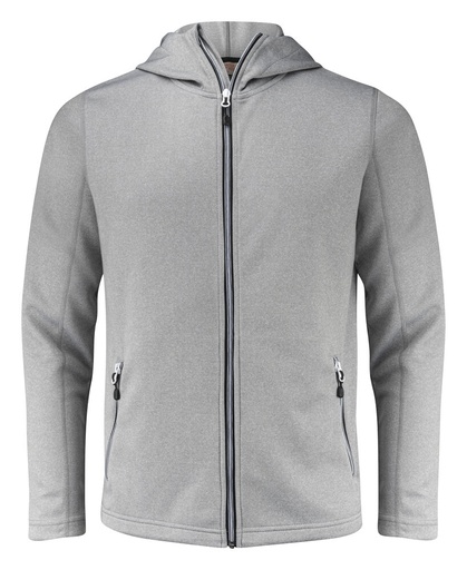 [TXT-2262056-134] Printer RED Layback Hoodie Heren Grijs Mêlée