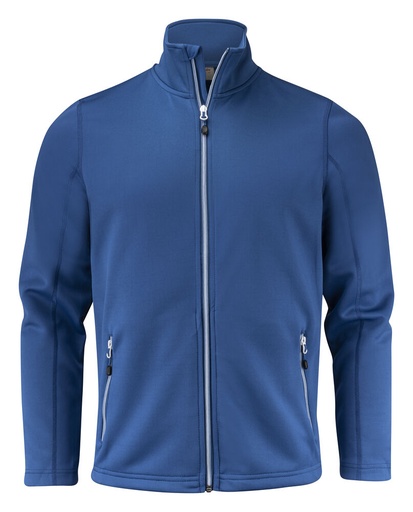 [TXT-2262058-534] Printer RED Powerslide Sweater Volledige Rits Heren Helder Blauw