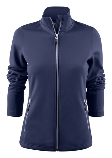 [TXT-2262059-600] Printer RED Powerslide Sweater Volledige Rits Dames Marine