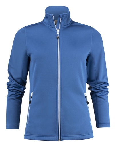 [TXT-2262059-534] Printer RED Powerslide Sweater Volledige Rits Dames Helder Blauw