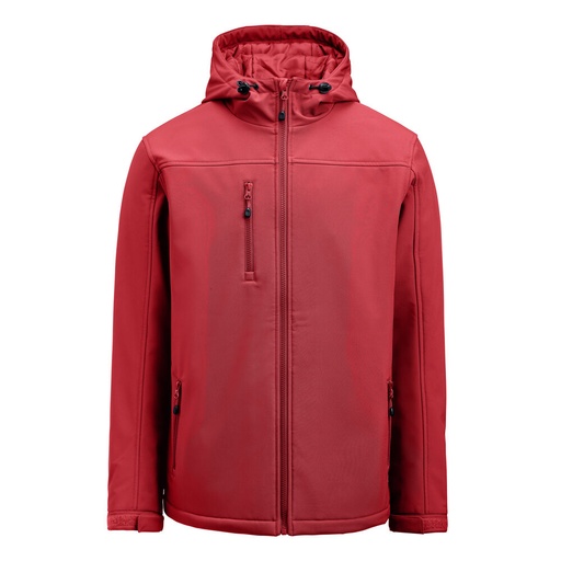 [TXT-2261075-400] Printer RED Boardslide  Softshell Jas Heren Rood