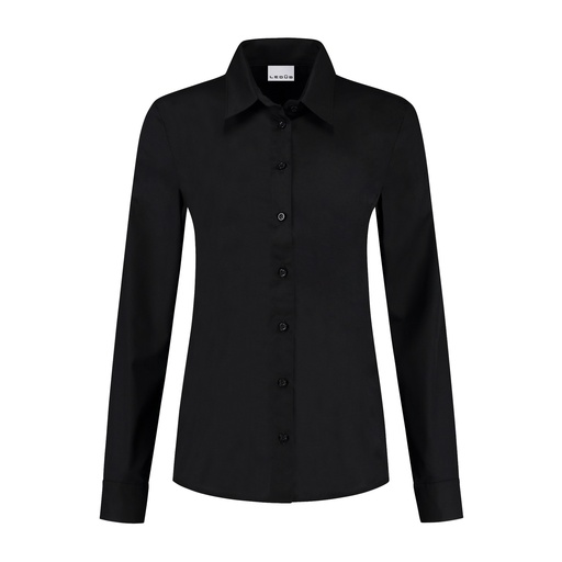 [LCF-0395502-290-000-000] Ledûb Blouse Black Lisa Single Cuff 