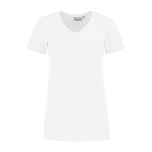 Santino T-shirt Lebec Ladies White