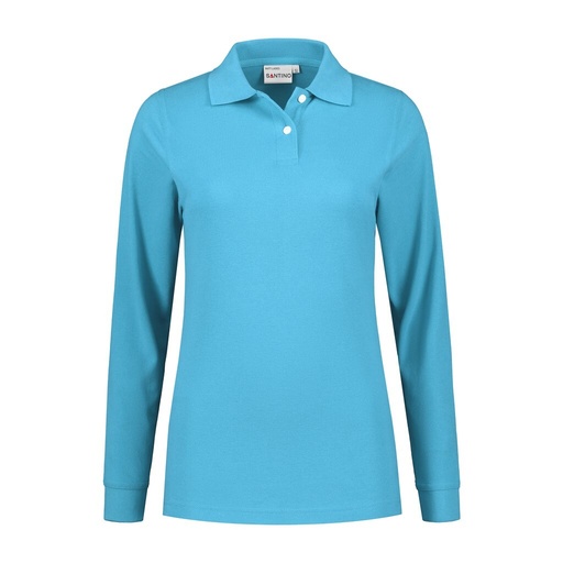 Santino Poloshirt Matt Ladies Aqua