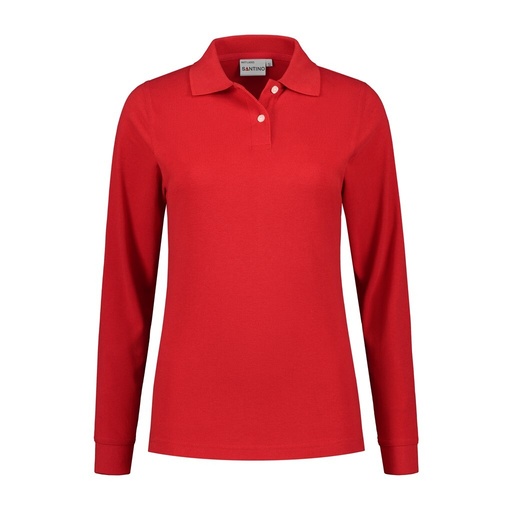 Santino Poloshirt Matt Ladies Red