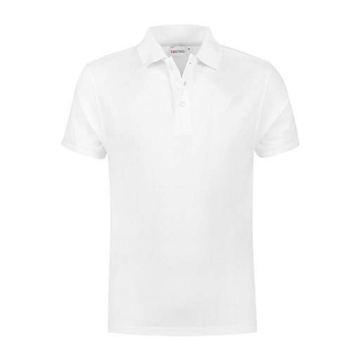 Santino Poloshirt Mojo White