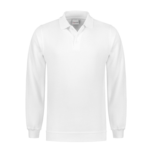 Santino Polosweater Robin White