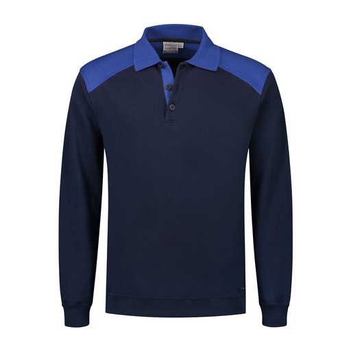 Santino Polosweater Tesla Real Navy / Royal Blue