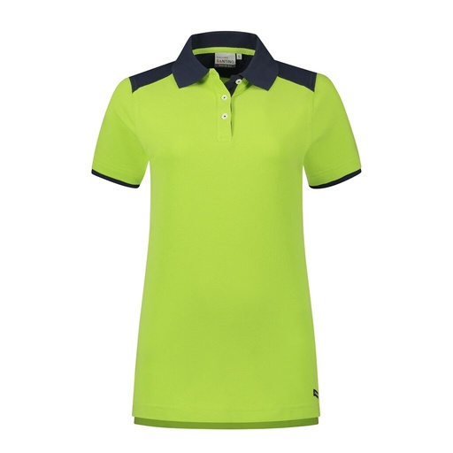 Santino Poloshirt Tivoli Ladies Lime / Real Navy