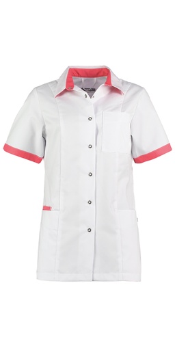 Haen Trend Line damesjasje Fijke Wit met orient pink contrast
