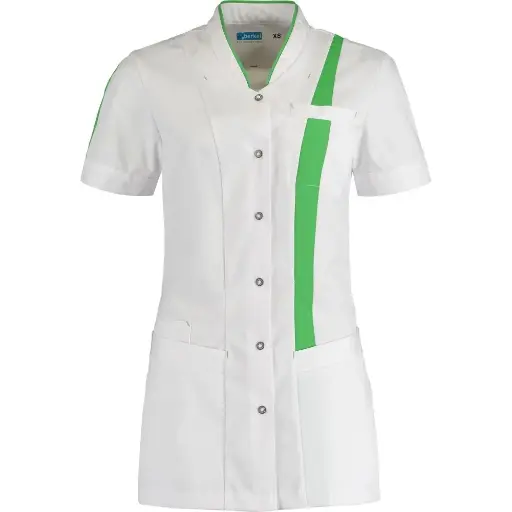 De Berkel LARA Damesjack wit/groen