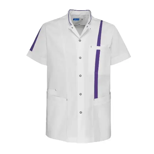 De Berkel LEX Unisex jack wit/iris