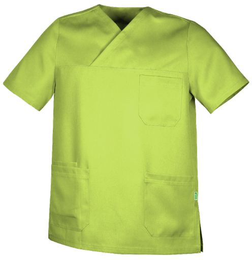 De Berkel ABEL Unisex hes Tencel anijsgroen