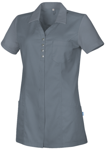 De Berkel SONIA Damesjack Piqué donkergrijs