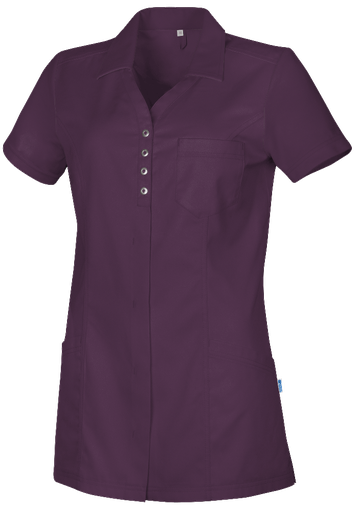 De Berkel SONIA Damesjack Piqué cassis