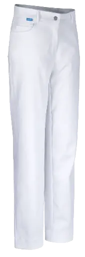 De Berkel JOLINA Damesbroek 5-pocket comfort stretch wit