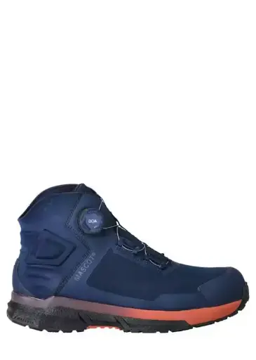 Mascot Veiligheidsschoenen hoog S3S, BOA®, donkermarine/bordeaux