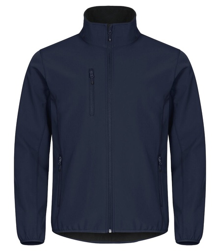 [CL-0200910-580] Clique Classic Softshell Jacket dark navy