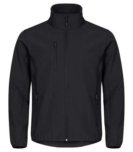 Clique Classic Softshell Jacket zwart