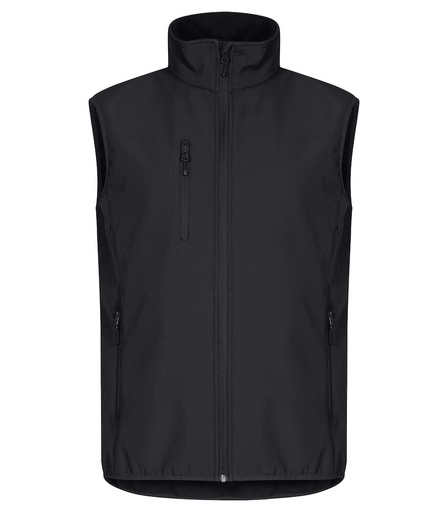 [CL-0200911-99] Clique Classic Softshell Vest zwart