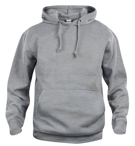 Clique Basic Hoody grijsmelange