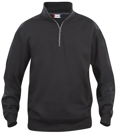 Clique Basic Half Zip zwart