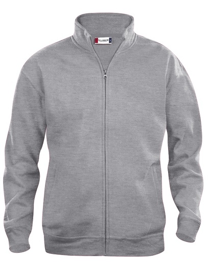 Clique Basic Cardigan grijsmelange