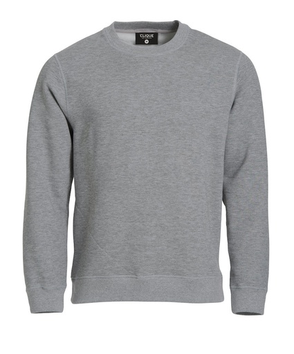 Clique Classic Roundneck grijsmelange
