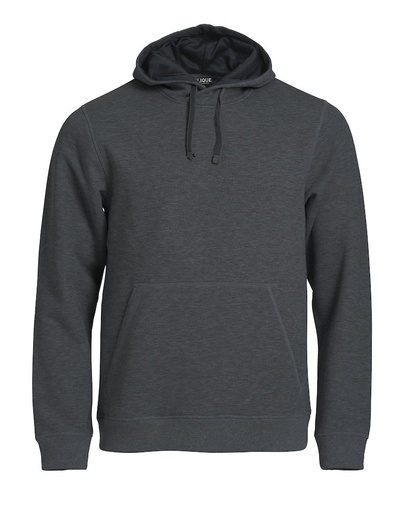 Clique Classic Hoody antraciet melange