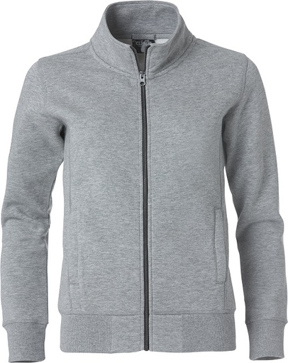 Clique Classic Cardigan grijsmelange