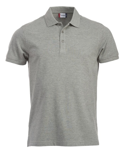 Clique Classic Lincoln S/S Polo grijsmelange