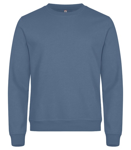 [CL-0201030-595] Clique Miami Roundneck staalblauw