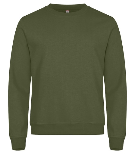 [CL-0201030-71] Clique Miami Roundneck legergroen