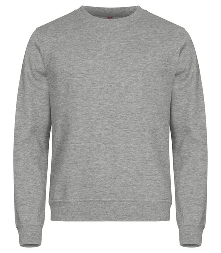 [CL-0201030-95] Clique Miami Roundneck grijsmelange