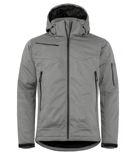 Clique Grayland Jacket antraciet melange