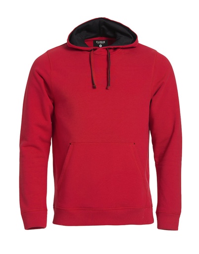 Clique Classic Hoody rood