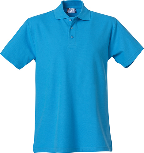 Clique Basic Polo turquoise