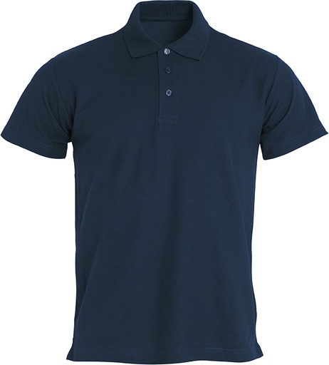 [CL-028230-580] Clique Basic Polo dark navy