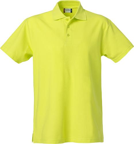[CL-028230-600] Clique Basic Polo signaalgroen