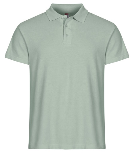 [CL-028230-615] Clique Basic Polo saliegroen